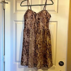 Snake Skin Dress, Size M